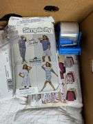 2 Linen Boxes- Patterns, Doilies & more
