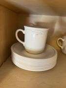 Plates, Saucers, Bowls, Baking Dish, Foil & Plastic Wrap