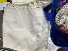 2 Linen Boxes- Patterns, Doilies & more