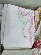 Handiwork Box & Crochet Books- Pretty Pink Floral!