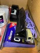 Office Supplies & Black Organizer