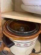 Crock Pot, Can Opener, Platters, Wine Cooler