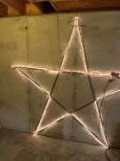 Large Lighted Star Christmas Decoration