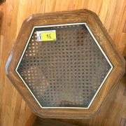2 1970s Side Tables & Sofa Table