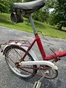 2 Vintage Romet Wigry 3 Folding Bikes & Bike Rack