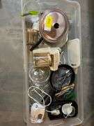 Box of Assorted Kitchen Goods