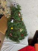 Assorted Christmas Decor- 1/2 of contents of table