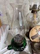 Vintage Oil Lamps & Decorative Collectibles