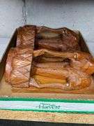 Art Frames, Carved Elephants, Deer Family, Bowl