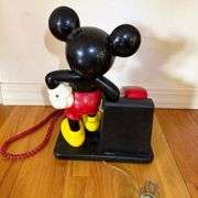Vintage Mickey Mouse AT&T Push-Button Telephone