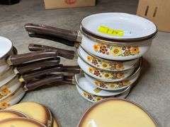 1970s Floral Cookware