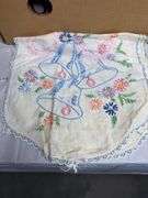 Vintage Linens & Handiwork- kitchen, chicks & lilies