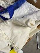 2 Linen Boxes- Patterns, Doilies & more