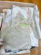 Handiwork Box & Crochet Books- Pretty Pink Floral!