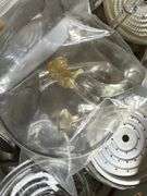 Glass & Stainless Teapots with box of parts