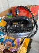 2 Afghans, Vintage Iron & lots of crochet!