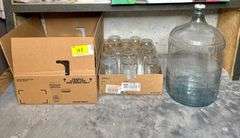 Canning Lot & Giant Jug