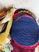 Box of Handiwork- Crochet, Thread & More