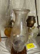 Aladdin Oil Lamp & 2 Unmarked Oil Lamps