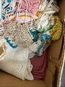 2 Afghans, Vintage Iron & lots of crochet!
