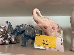 7 Elephant Figurines