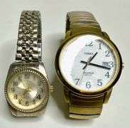 Assorted Men's & Women's Watches & Watch Parts- 2 broken labeled Rolex