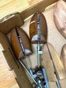 Vintage Wooden Shoe Stretchers- 4 pairs total