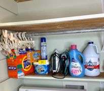 2 Irons & Laundry Supplies