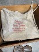 Antique Seed Spreader & Cast Iron Goodies!