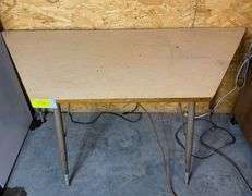 Helf Hexagon Vintage School Table