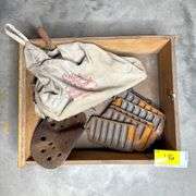 Antique Seed Spreader & Cast Iron Goodies!