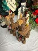 Christmas Galore!  1/2 of contents of table