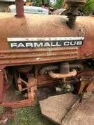 1949 International Harvester McCormick Farmall Cub Tractor ~ tractor turns over but currently not running