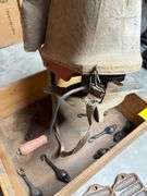 Antique Seed Spreader & Cast Iron Goodies!