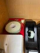 Office Supplies & Black Organizer