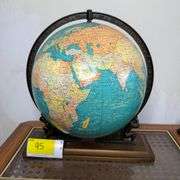 Lighted World Globe