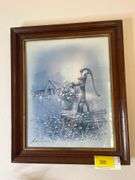 2 Vintage Framed Prints