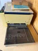 Sharp Printer & Electronics + paper under table