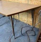 Helf Hexagon Vintage School Table