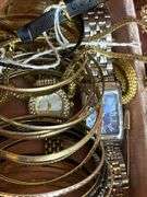 Vintage Jewelry, including Mickey Mouse Watch & Card