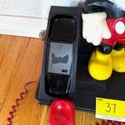 Vintage Mickey Mouse AT&T Push-Button Telephone