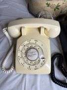 President Plate, Cake Cover & 2 Vintage Telephones