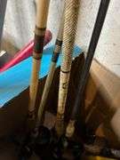 Fishing Poles & Tackle Box