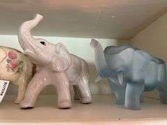 7 Elephant Figurines
