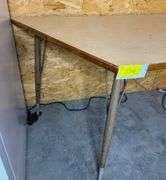 Helf Hexagon Vintage School Table