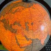 Lighted World Globe