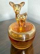 Orange Oil Lantern & Deer Jewelry Dish