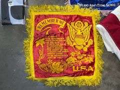 'Keep Em' Flying' Banner & Other Patriotic Goods