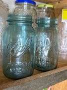 Ball Mason Jars & Large Vlasic Pickle Jars