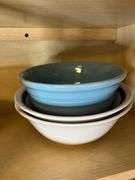 Cardinal Canister Set, Casserole Dish & Bowls